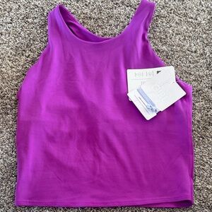 Athleta Girl Vibrant Purple Tank Top NWT size 16